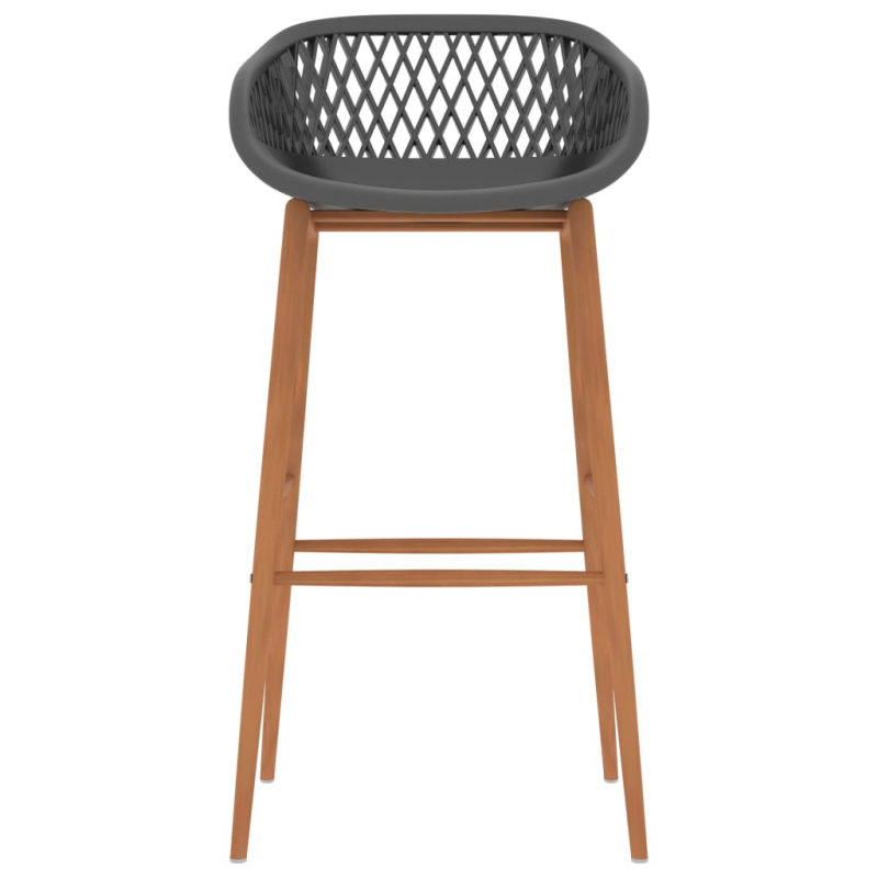 5-tlg. Bar-Set Schwarz und Grau