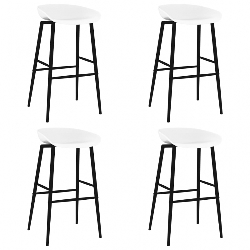 5-tlg. Bar-Set Schwarz und Weiß