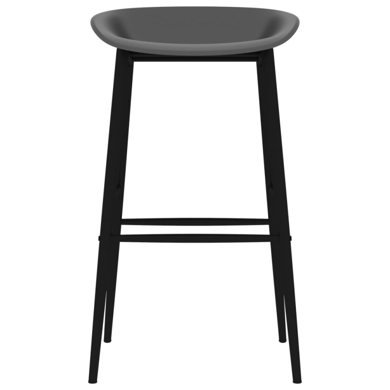 7-tlg. Bar-Set Schwarz und Grau