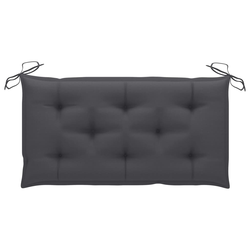 Gartenbank-Auflage Anthrazit 100x50x7 cm Oxford-Gewebe