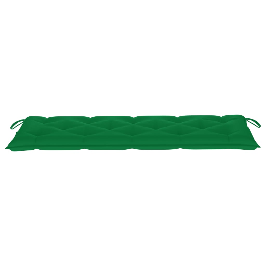 Gartenbank-Auflage Grün 150x50x7 cm Oxford-Gewebe