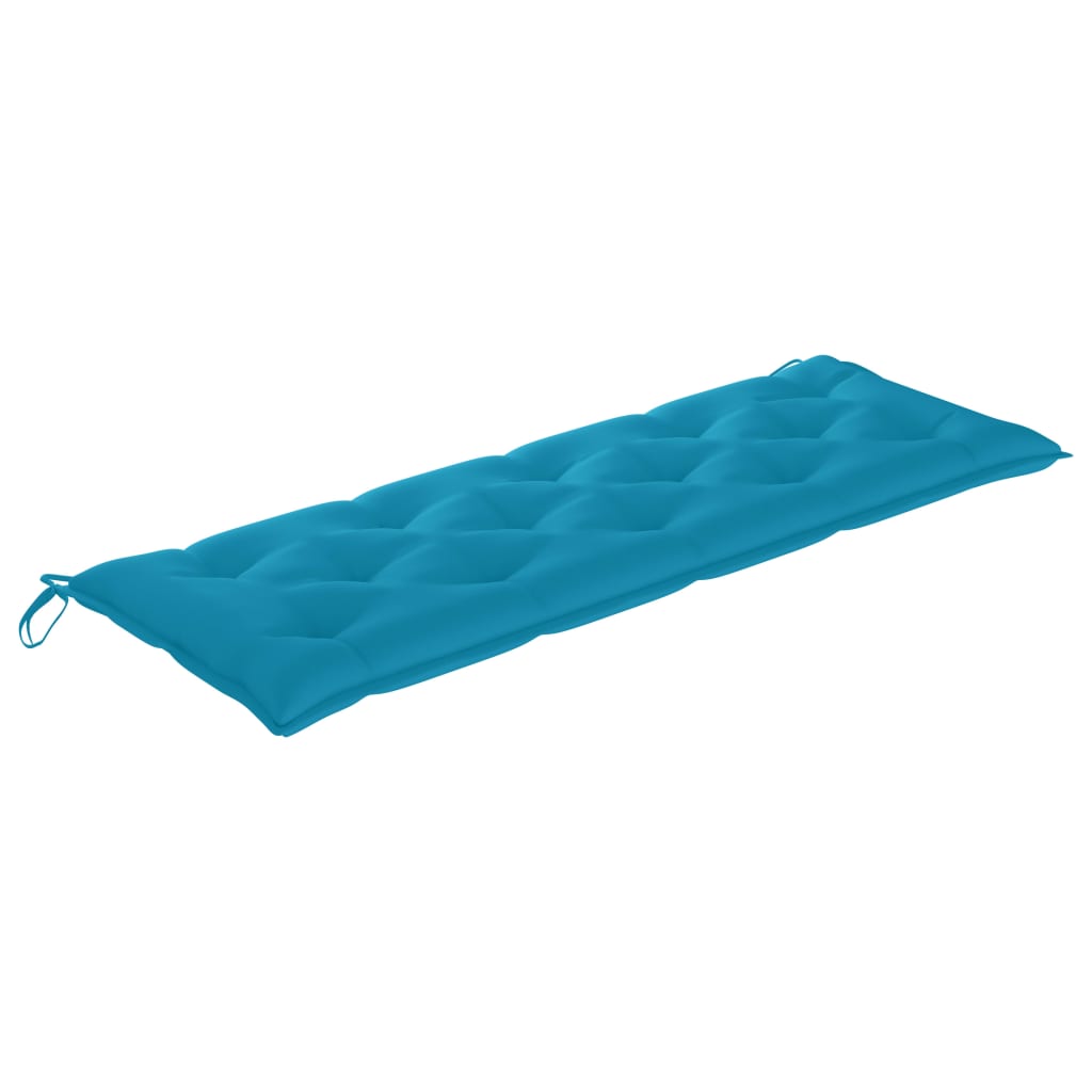 Gartenbank-Auflage Blau 150x50x7 cm Oxford-Gewebe