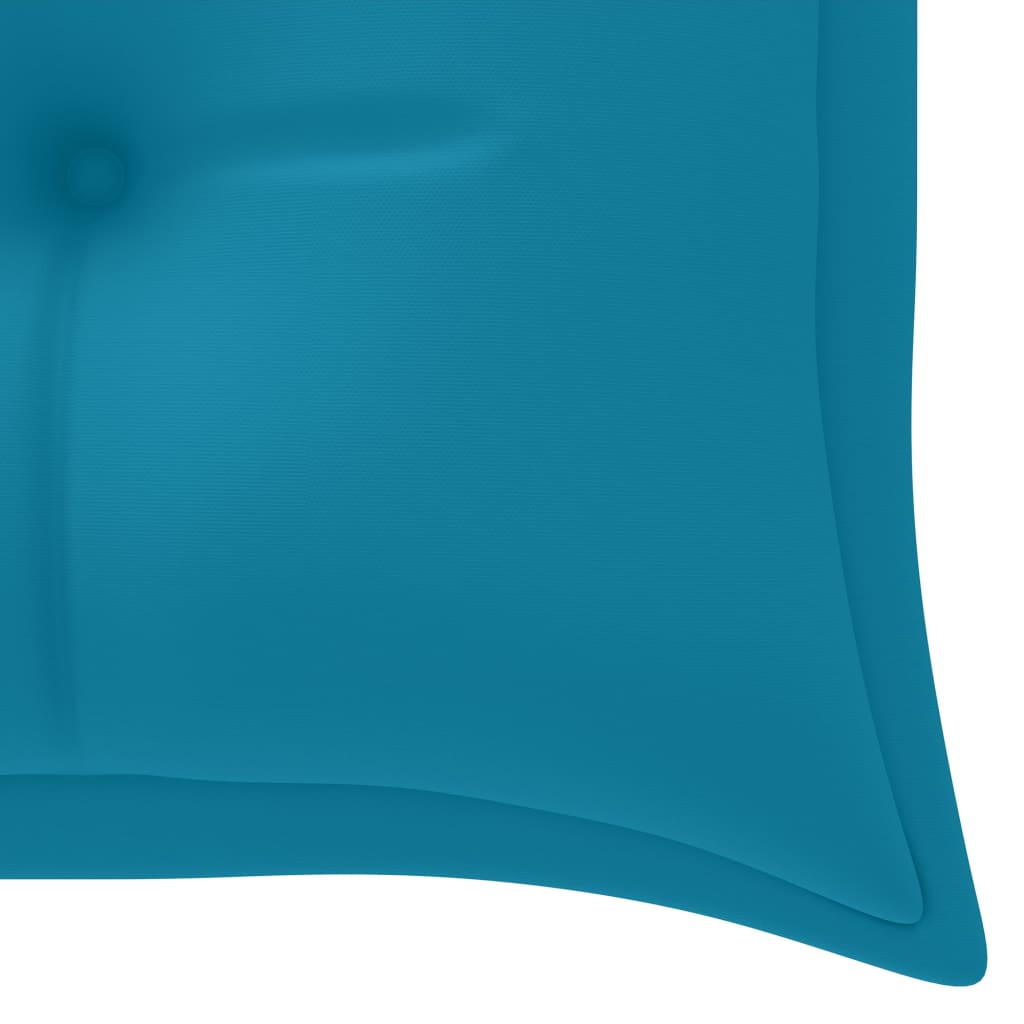 Gartenbank-Auflage Blau 150x50x7 cm Oxford-Gewebe