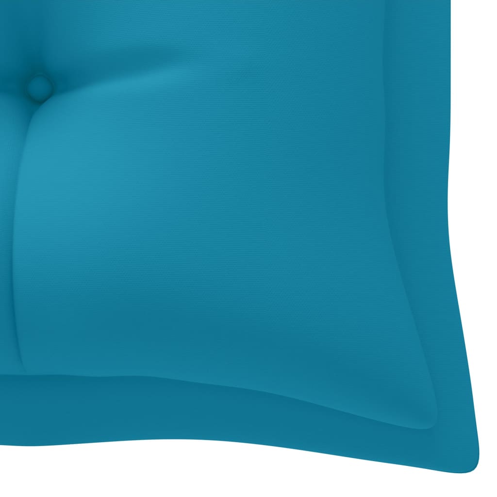 Gartenbank-Auflage Blau 180x50x7 cm Oxford-Gewebe
