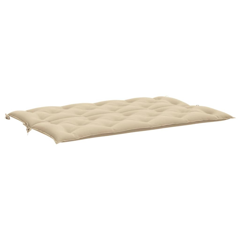 Gartenbank-Auflage Beige 150x(50+50)x7 cm Oxford-Gewebe