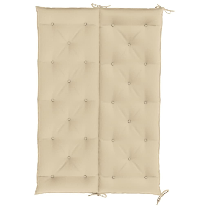 Gartenbank-Auflage Beige 150x(50+50)x7 cm Oxford-Gewebe