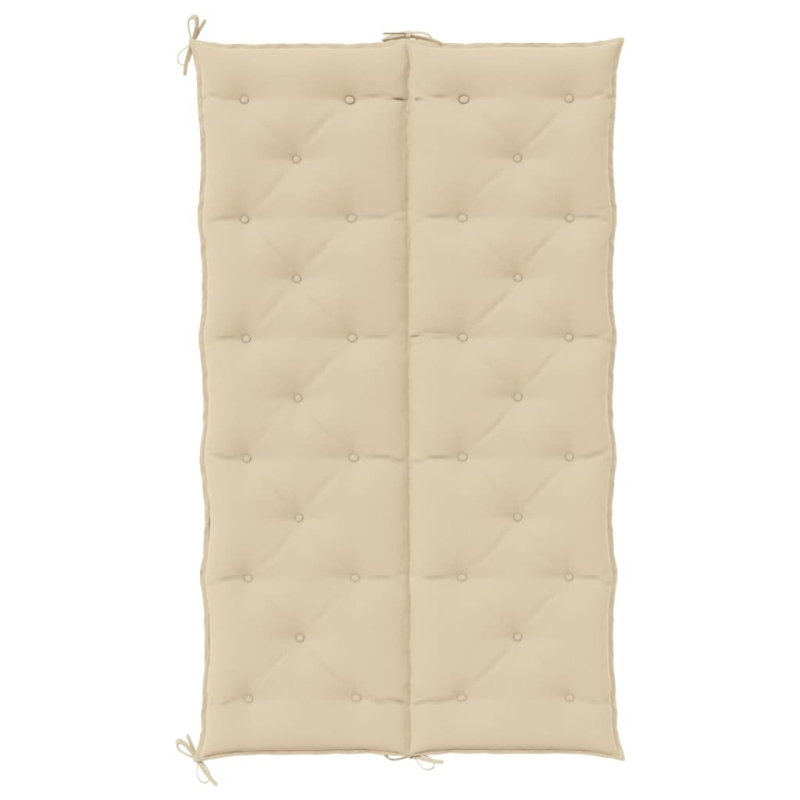Gartenbank-Auflage Beige 180x(50+50)x7 cm Oxford-Gewebe