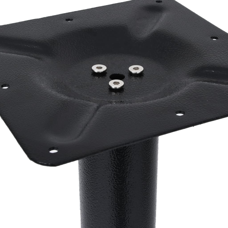 Bistrotisch-Gestell Schwarz 76x76x72 cm Gusseisen