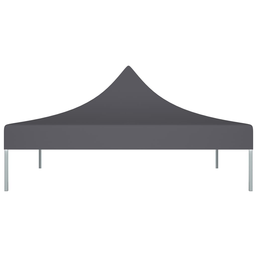 Partyzelt-Dach 2x2 m Anthrazit 270 g/m²