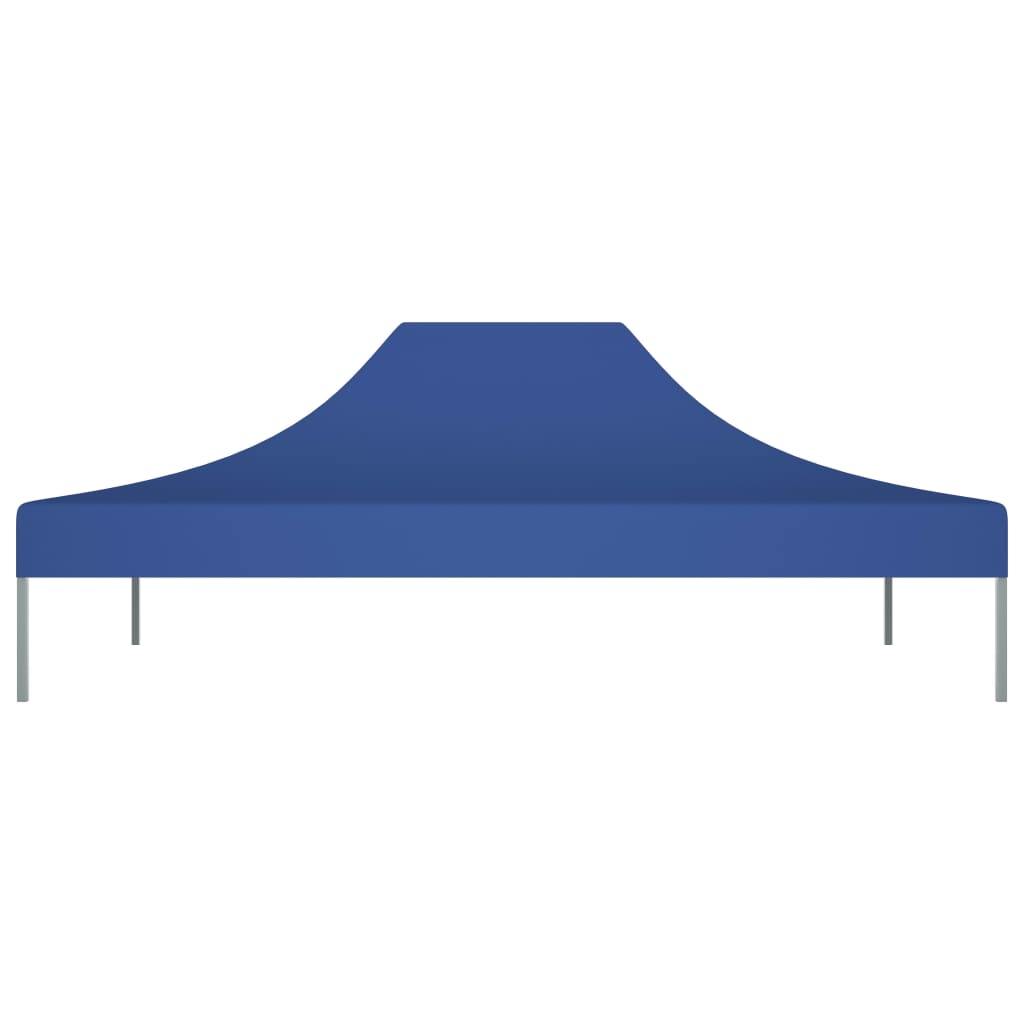 Partyzelt-Dach 4x3 m Blau 270 g/m²