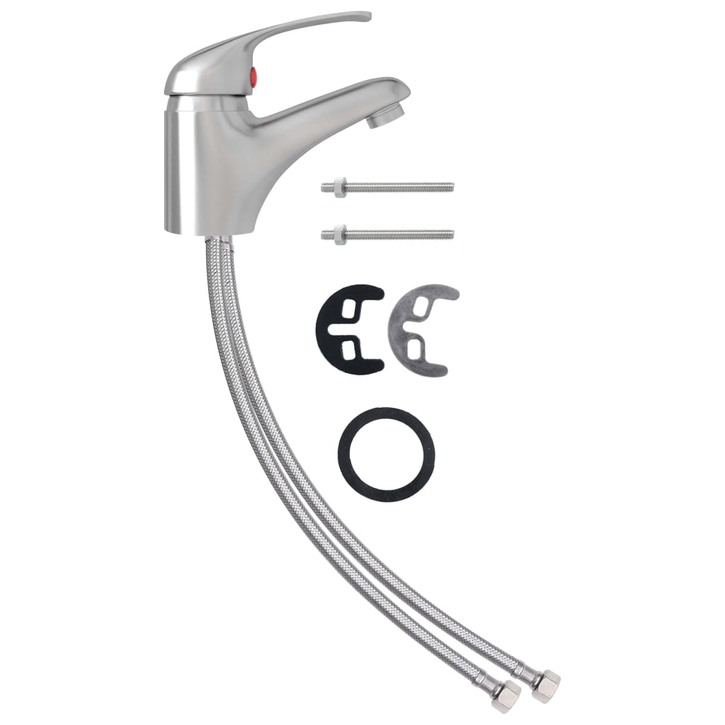 Mischbatterie Silbern 13x10 cm