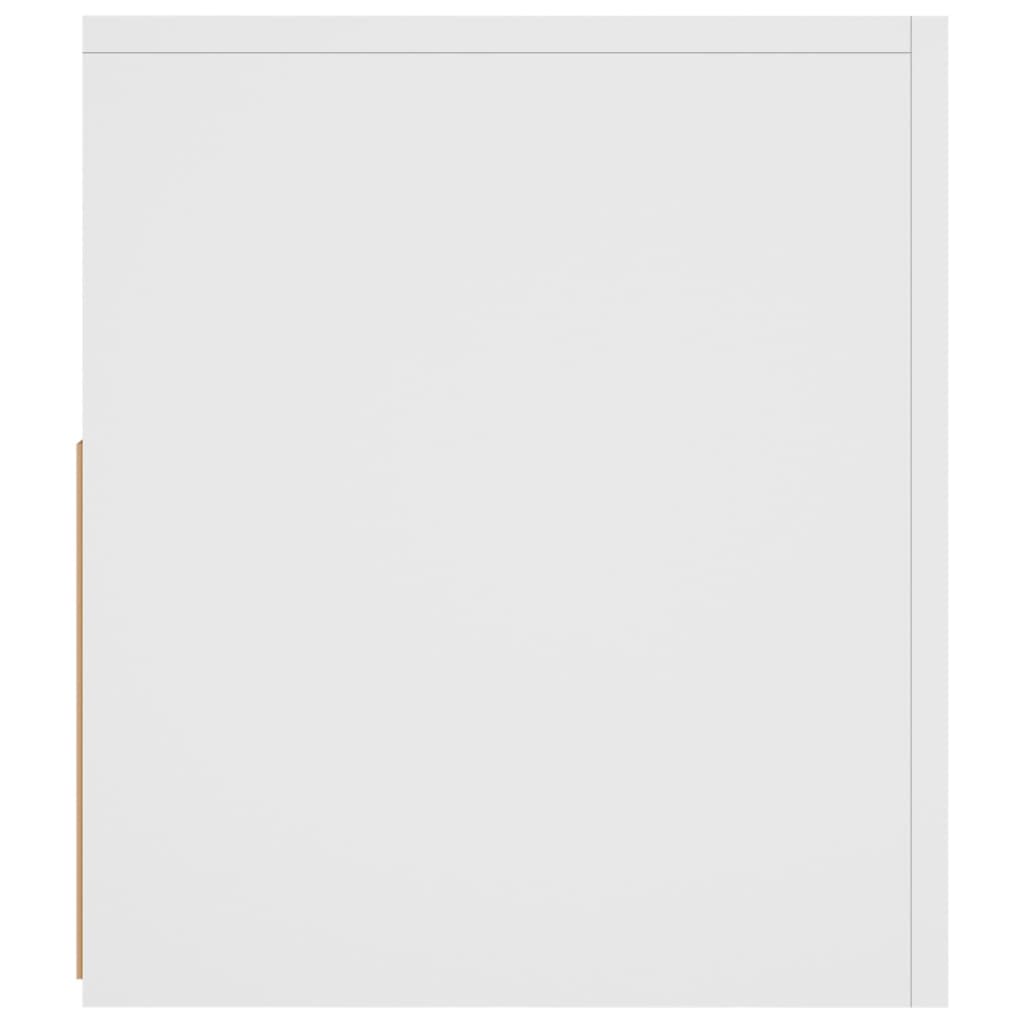 TV-Schrank mit LED-Leuchten Weiß 120x35x40 cm