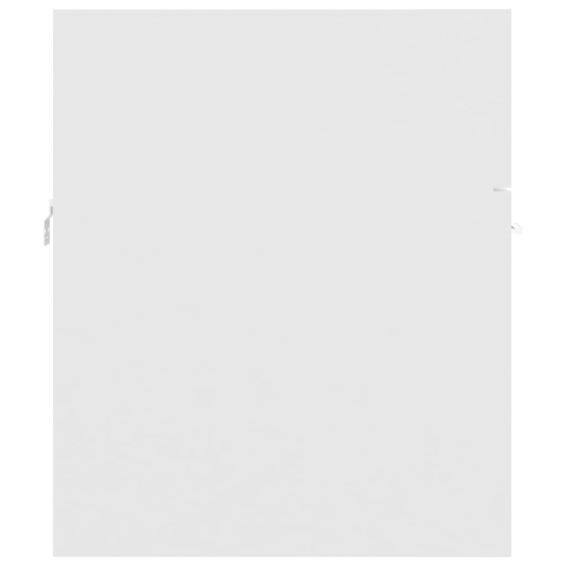 Waschbeckenunterschrank Weiß 41x38,5x46 cm Holzwerkstoff