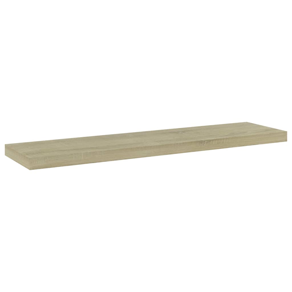 Bücherregal-Bretter 4 Stk. Sonoma-Eiche 40x10x1,5 cm