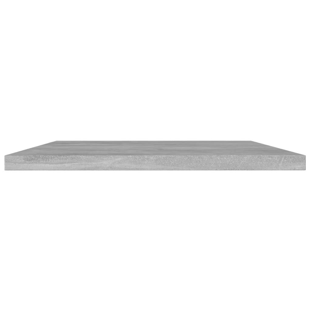 Bücherregal-Bretter 4 Stk. Betongrau 40x30x1,5 cm Holzwerkstoff