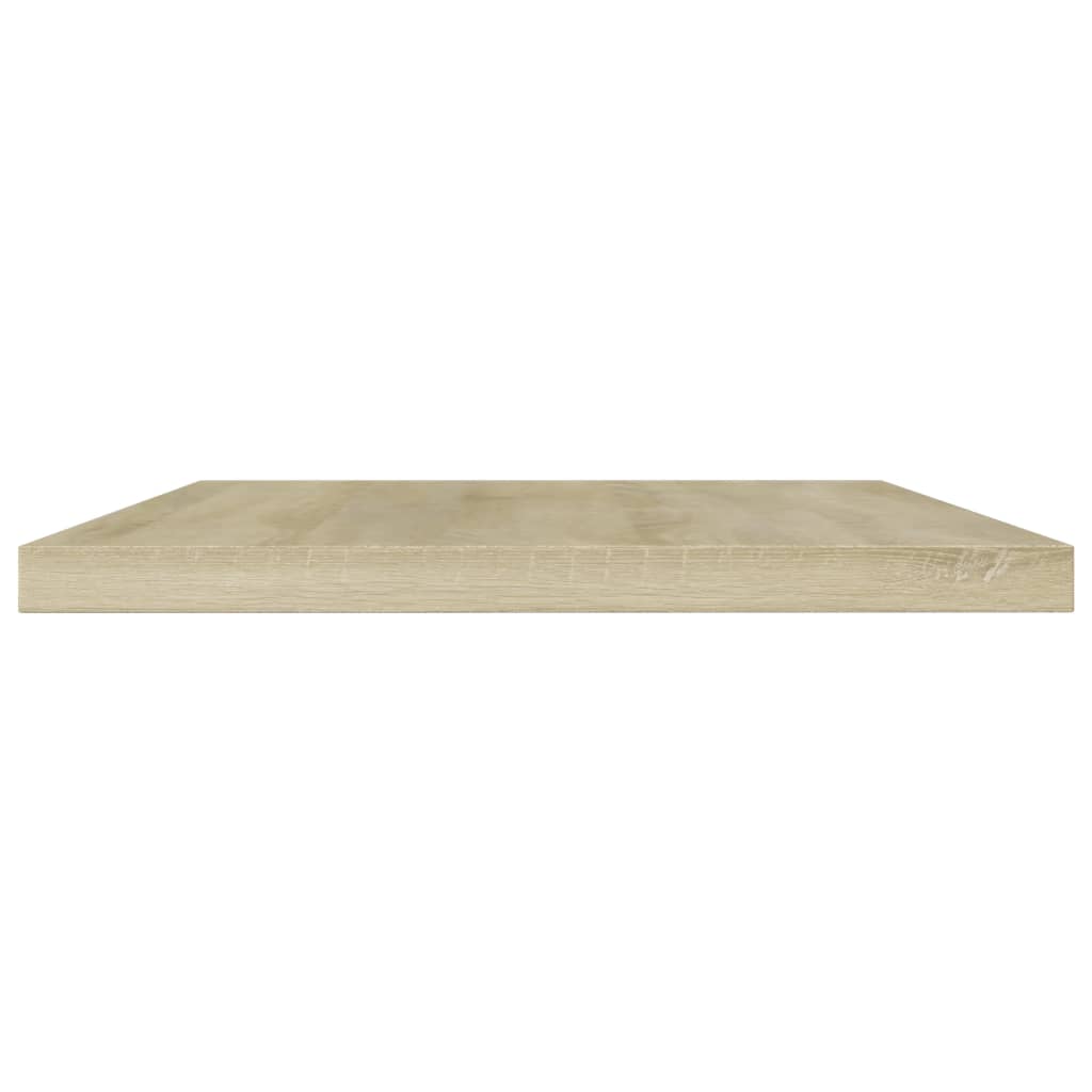 Bücherregal-Bretter 4 Stk. Sonoma-Eiche 60x10x1,5 cm