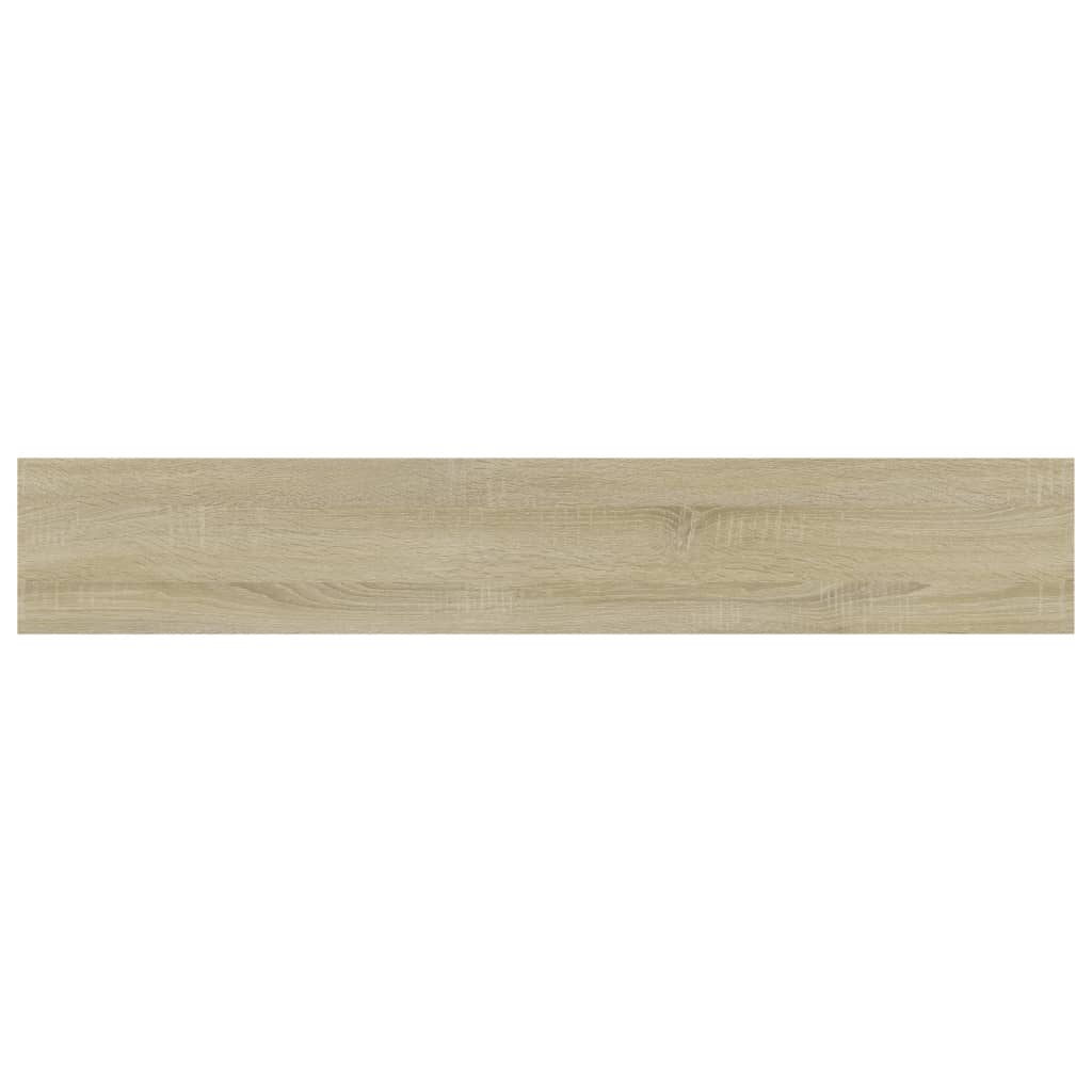Bücherregal-Bretter 4 Stk. Sonoma-Eiche 60x10x1,5 cm