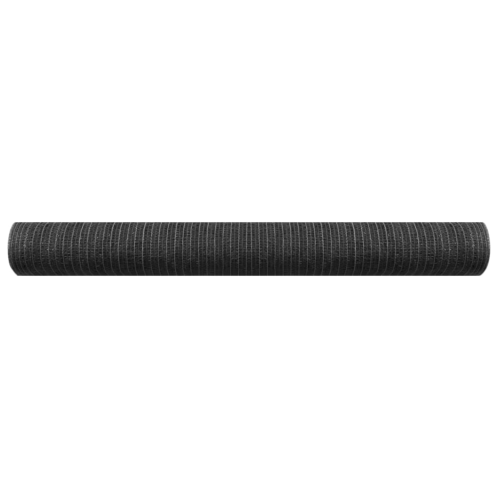 Zaunblende Anthrazit 1,5x10 m HDPE 195 g/m²