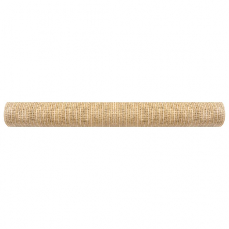 Zaunblende Beige 1,8x25 m HDPE 195 g/m²
