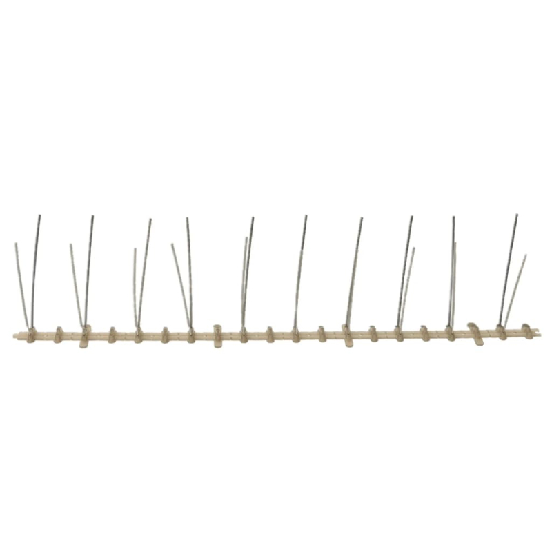 20-tlg. Vogelabwehr-Spikes-Set 10 m Kunststoff 2-reihig