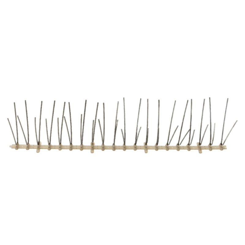 20-tlg. Vogelabwehr-Spikes-Set 10 m Kunststoff 4-reihig