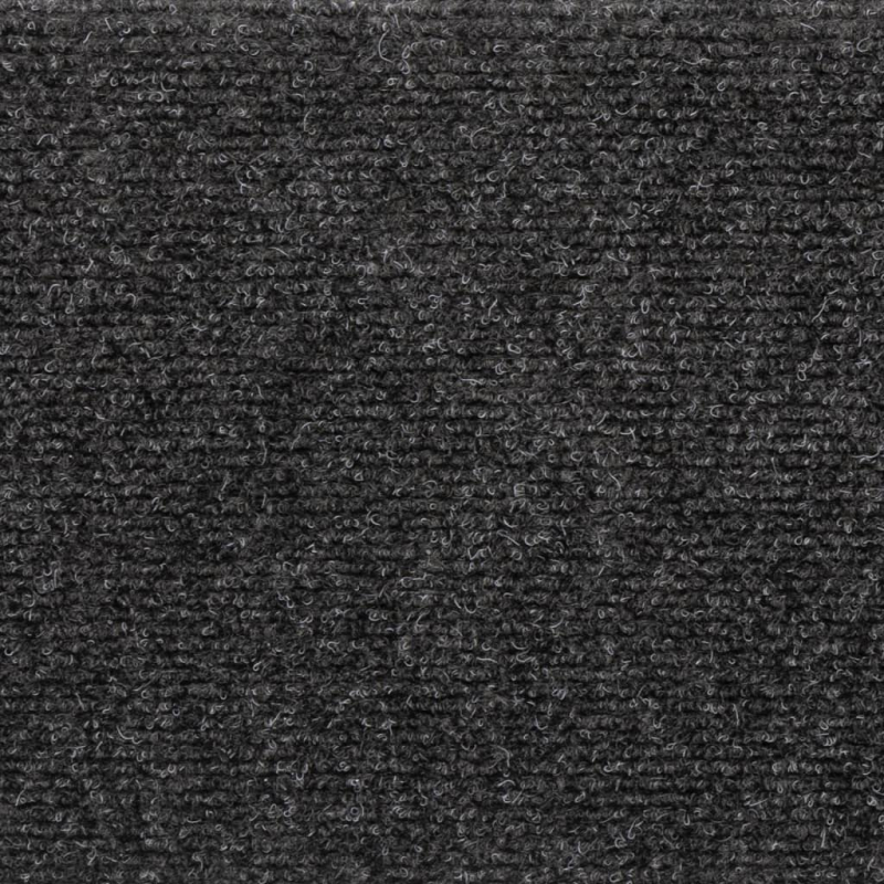 Treppenmatten 15 Stk. Nadelvlies 65x21x4 cm Anthrazit