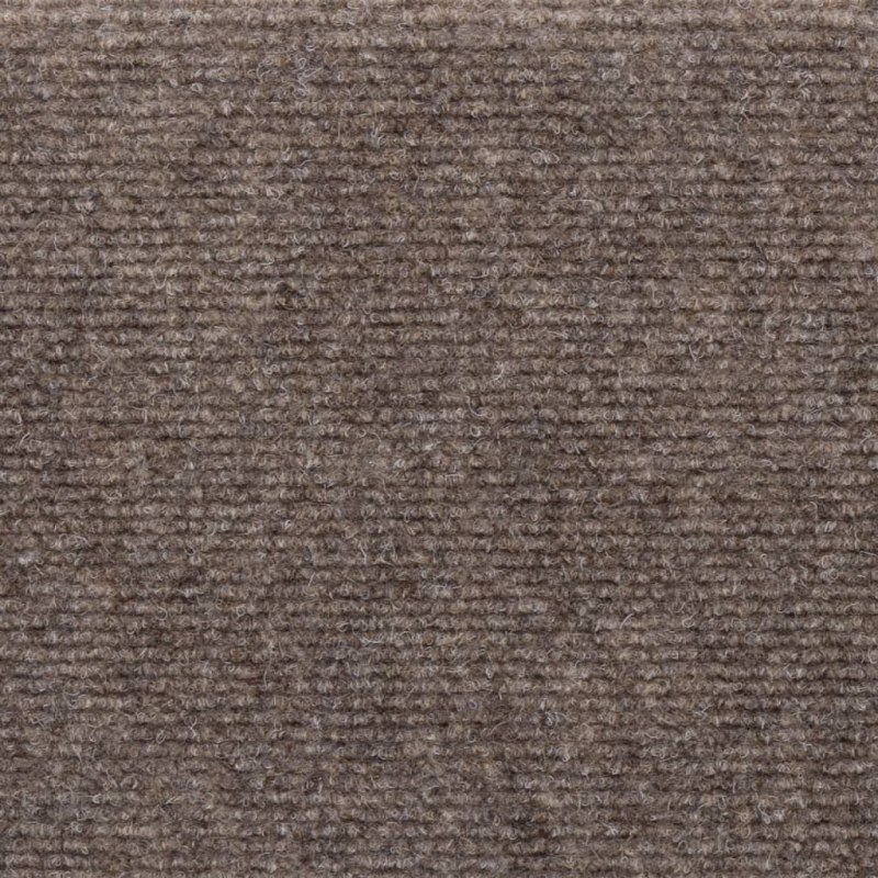 Treppenmatten 15 Stk. Nadelvlies 65x21x4 cm Creme