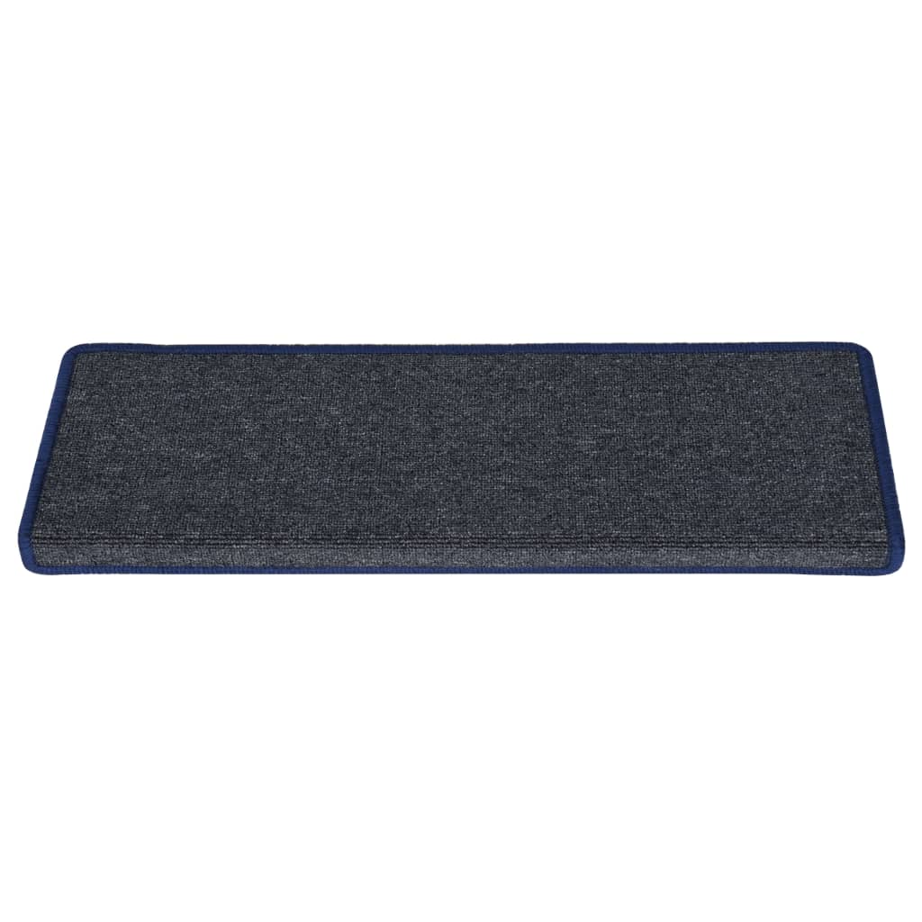 Stufenmatten 15 Stk. 65x21x4 cm Grau und Blau