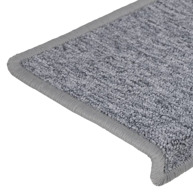 Stufenmatten 15 Stk. 65x21x4 cm Weiß und Grau