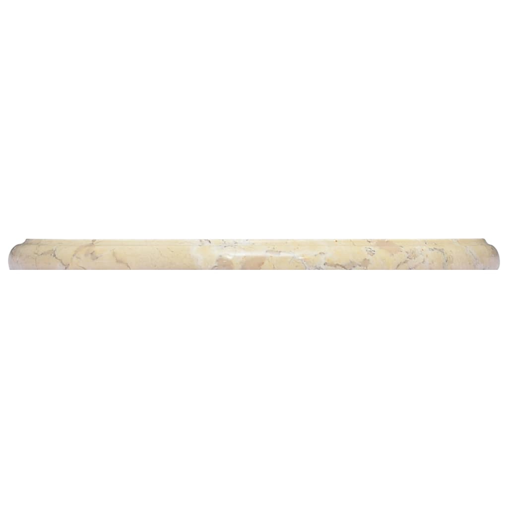 Tischplatte Creme Ø40x2,5 cm Marmor