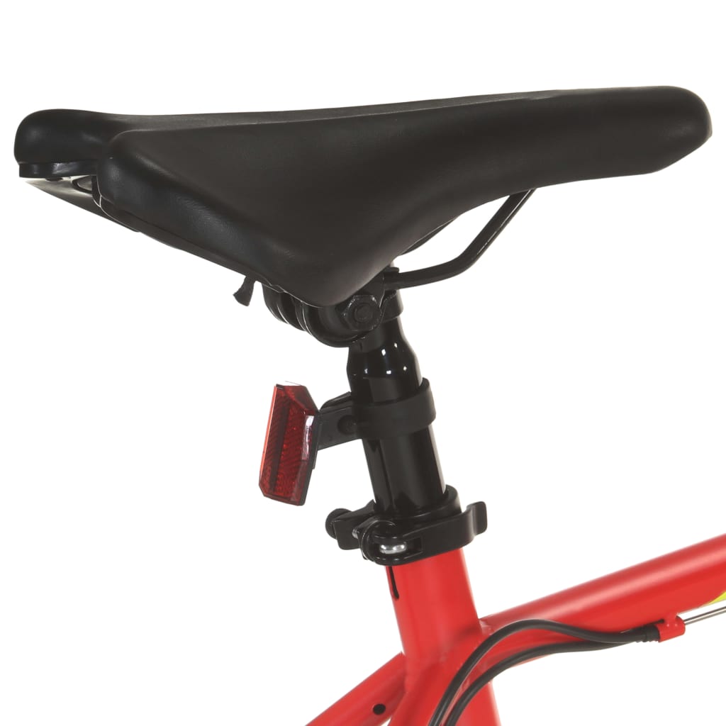 Mountainbike 21 Gang 27,5 Zoll Rad 38 cm Rot