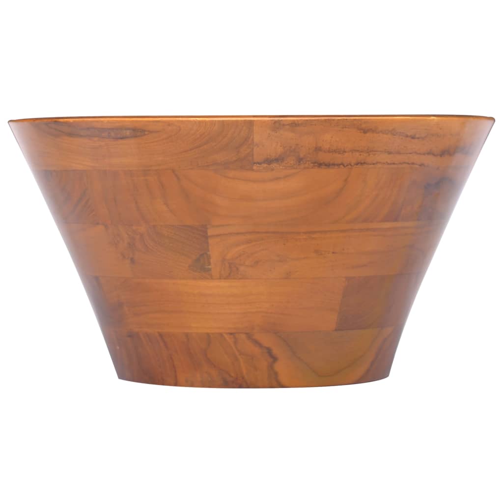 Waschbecken Massivholz Teak ?40x20 cm