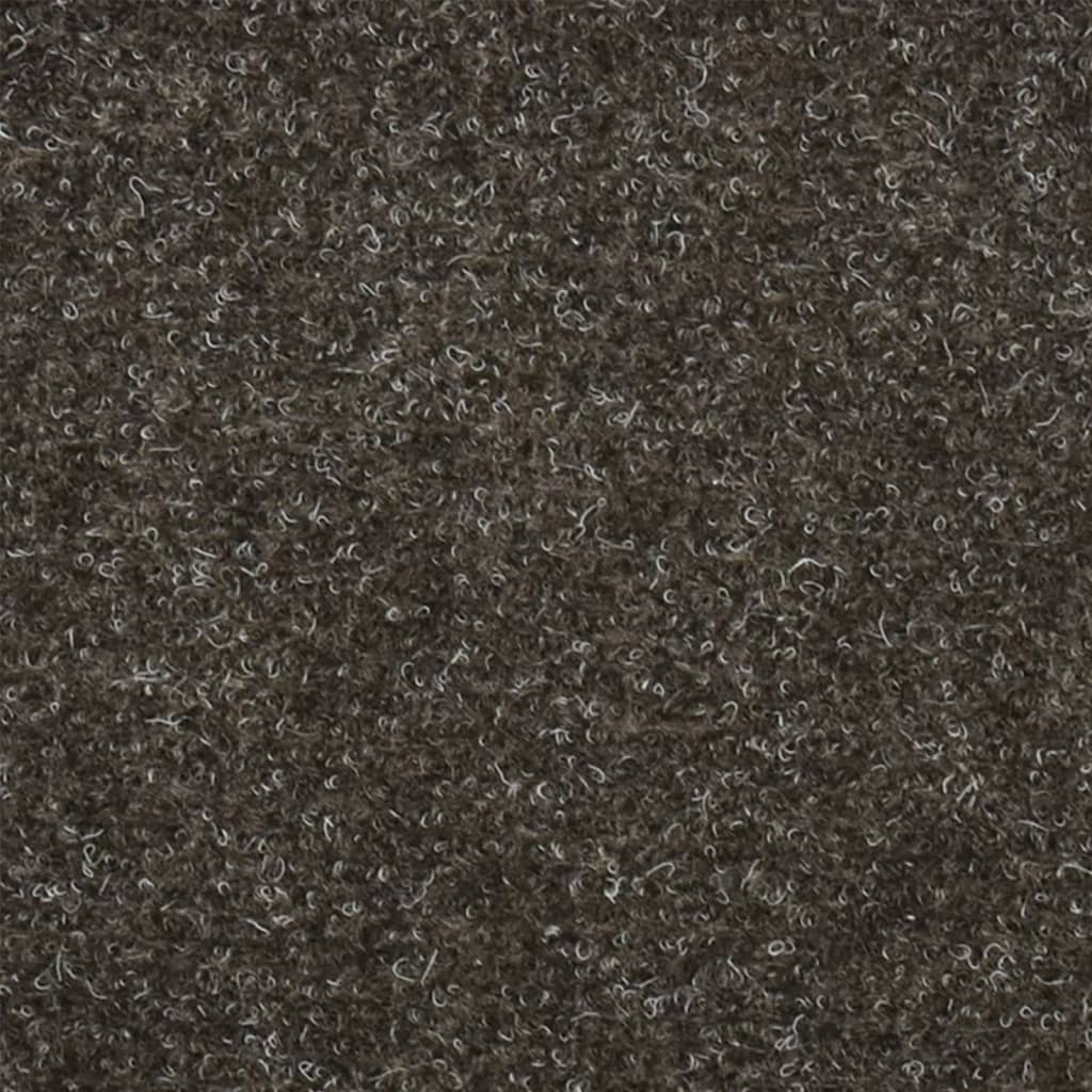 Selbstklebende Treppenmatten 10 Stk. Anthrazit 65x21x4 cm