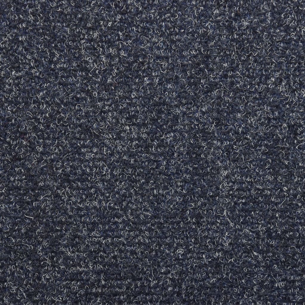 Treppenmatten 10 Stk. Anthrazit 65x21x4 cm Nadelvlies