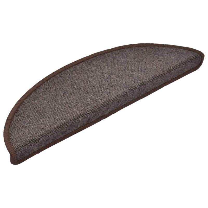 Stufenmatten 10 Stk. 56x17x3 cm Kaffeebraun