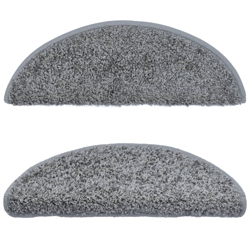 Stufenmatten 10 Stk. 65x25 cm Grau