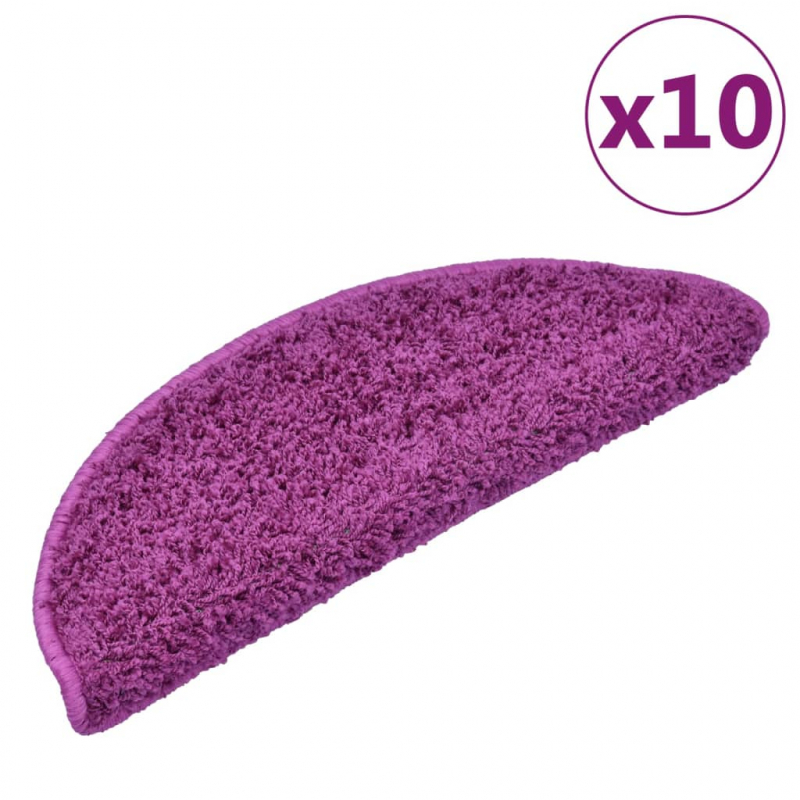 Stufenmatten 10 Stk. 65x21x4 cm Violett