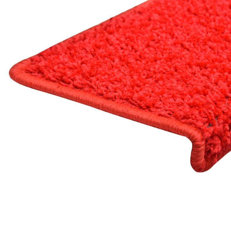 Stufenmatten 10 Stk. 65x21x4 cm Rot