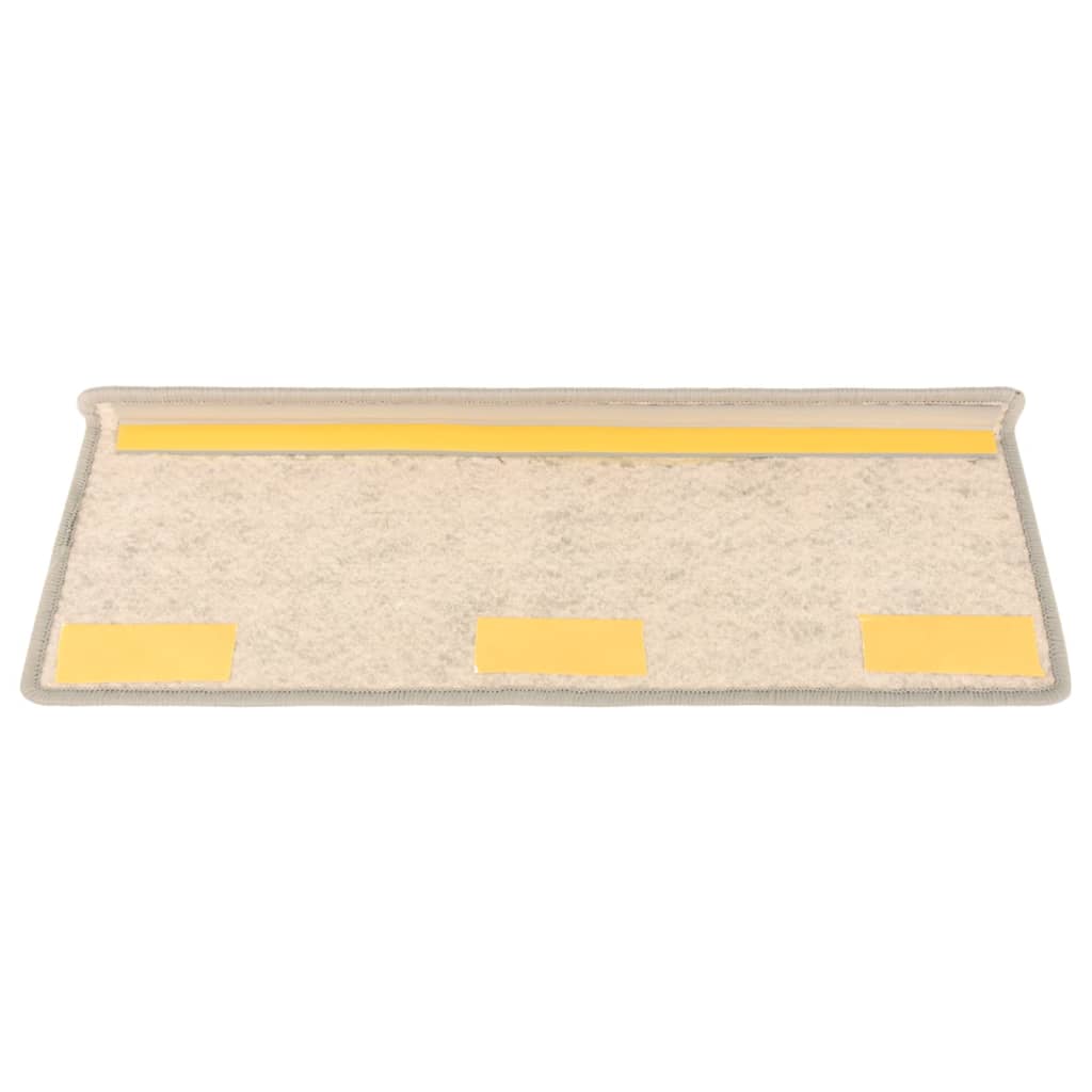 Treppenmatten Selbstklebend Sisal-Optik 15 Stk. 65x21x4 cm