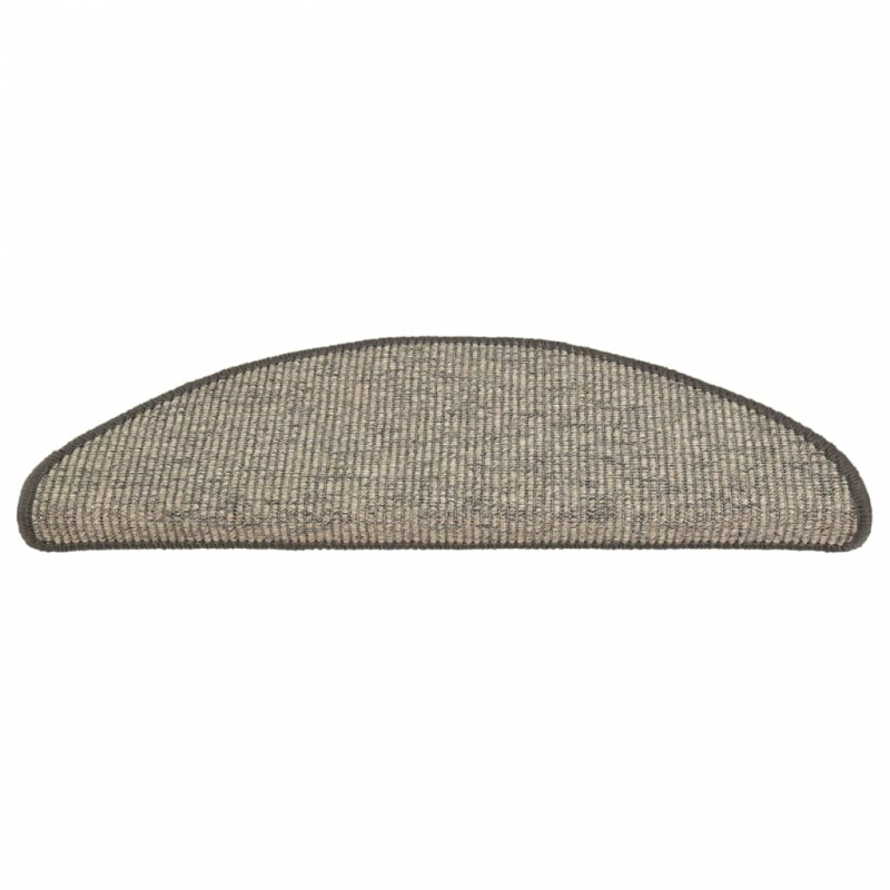 Stufenmatten Selbstklebend 15 Stk. Grau und Beige 65x21x4 cm