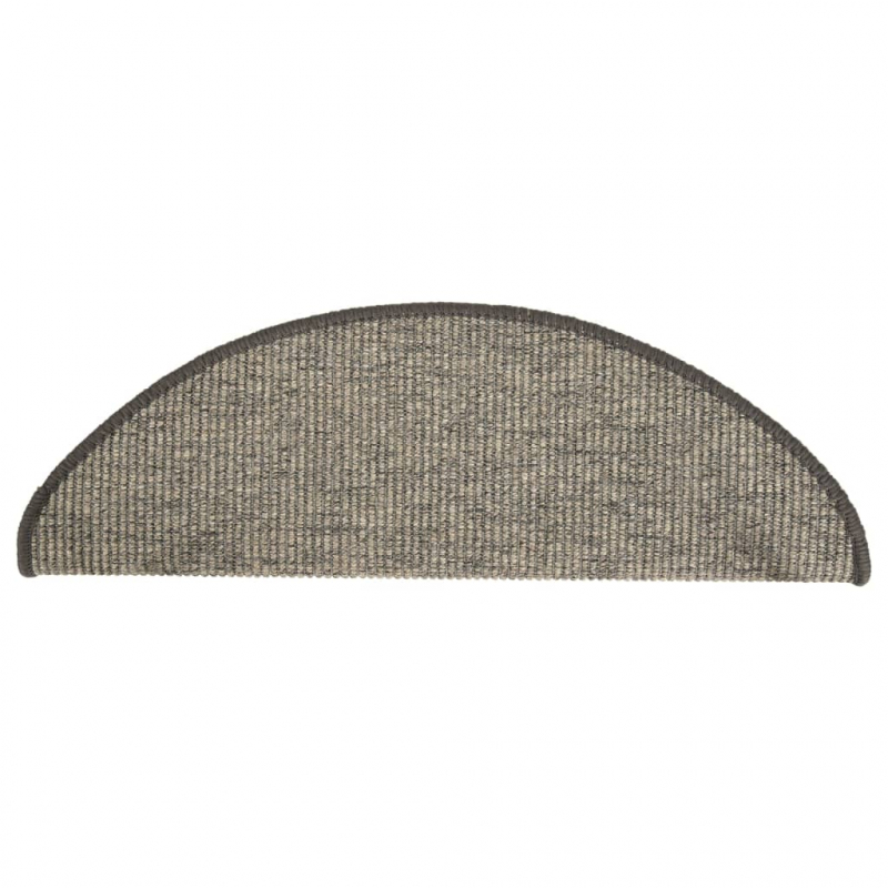Stufenmatten Selbstklebend 15 Stk. Grau und Beige 65x21x4 cm