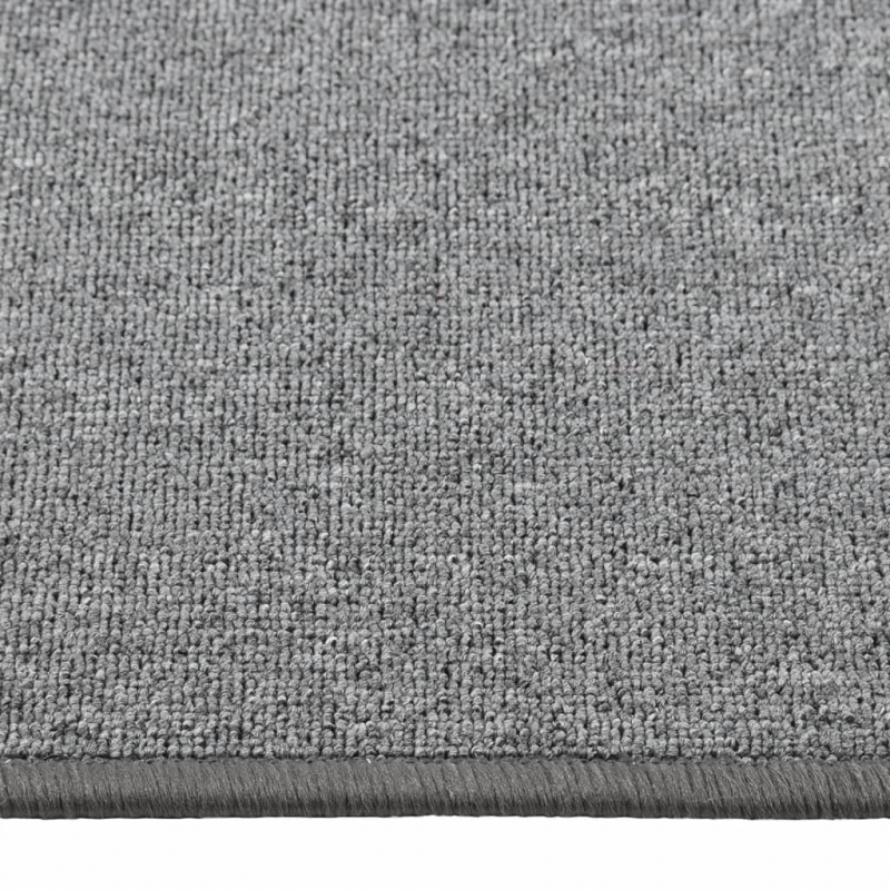 Teppichläufer Dunkelgrau 80x300 cm