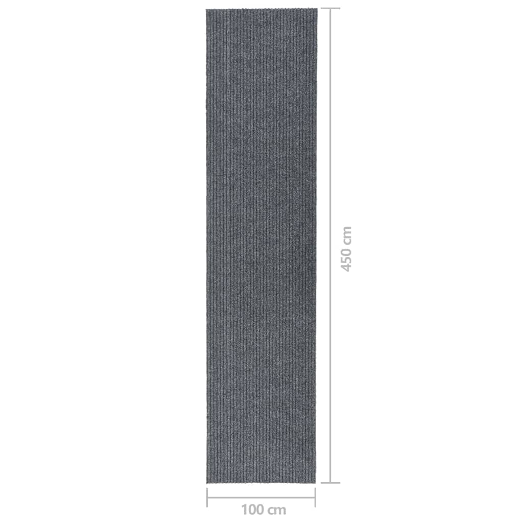 Schmutzfangläufer Grau 100x450 cm