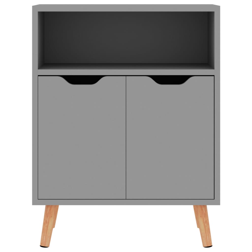 Sideboard Grau 60x30x72 cm Holzwerkstoff