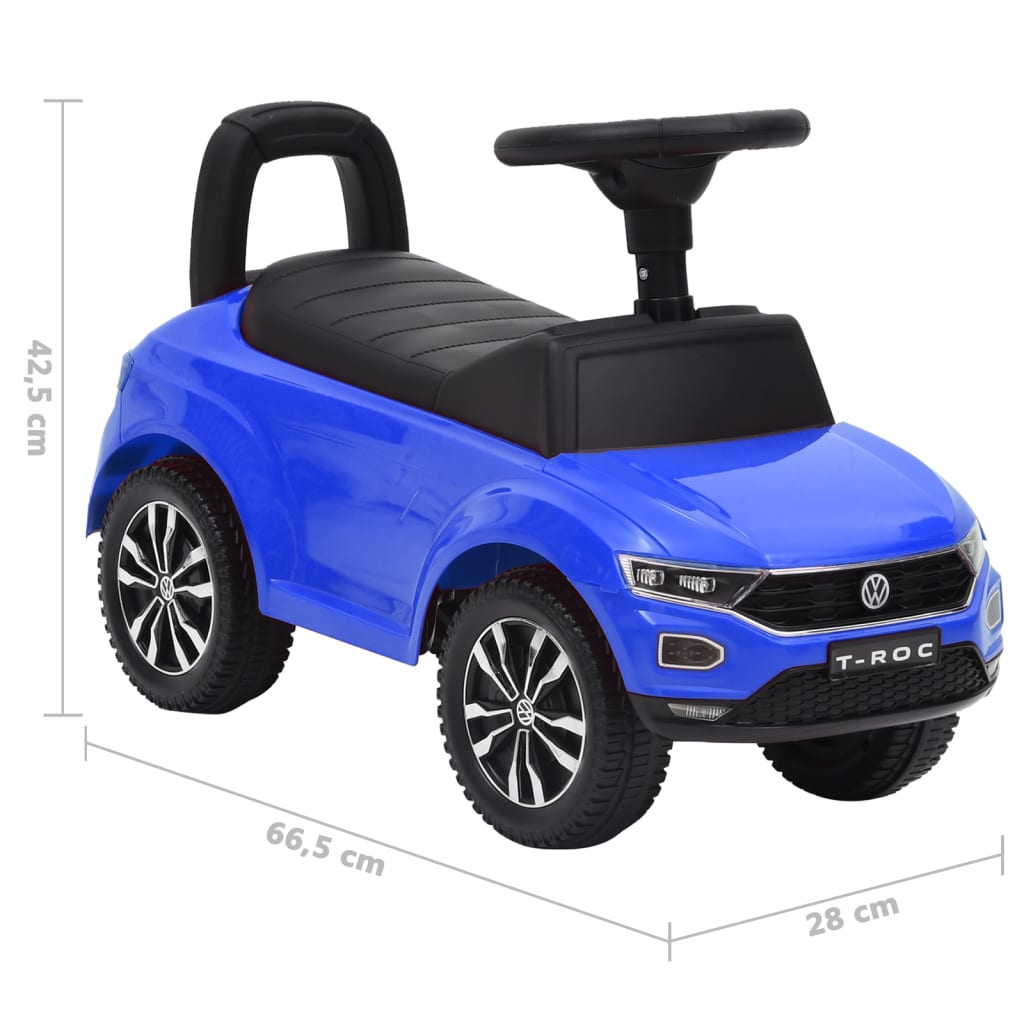 Rutschauto Volkswagen T-Roc Blau