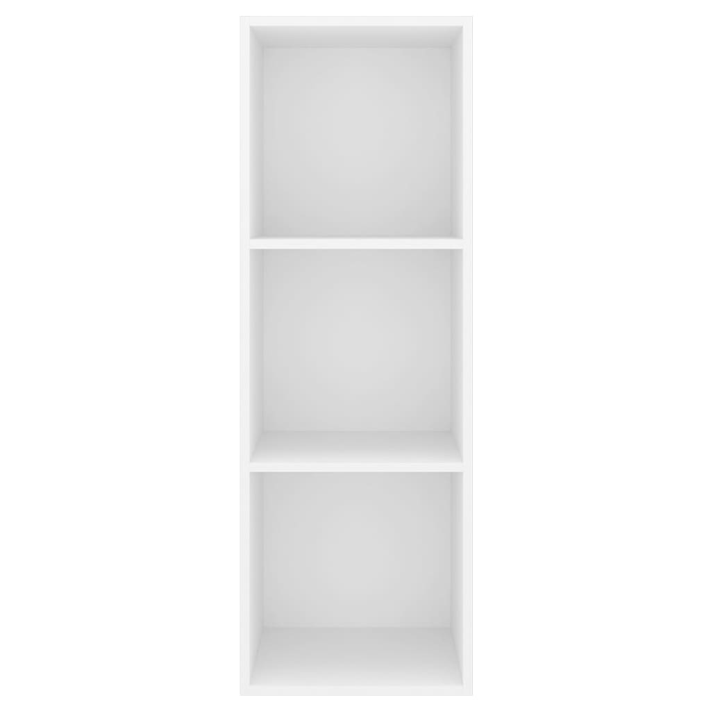 TV-Wandschrank Weiß 37x37x107 cm Holzwerkstoff