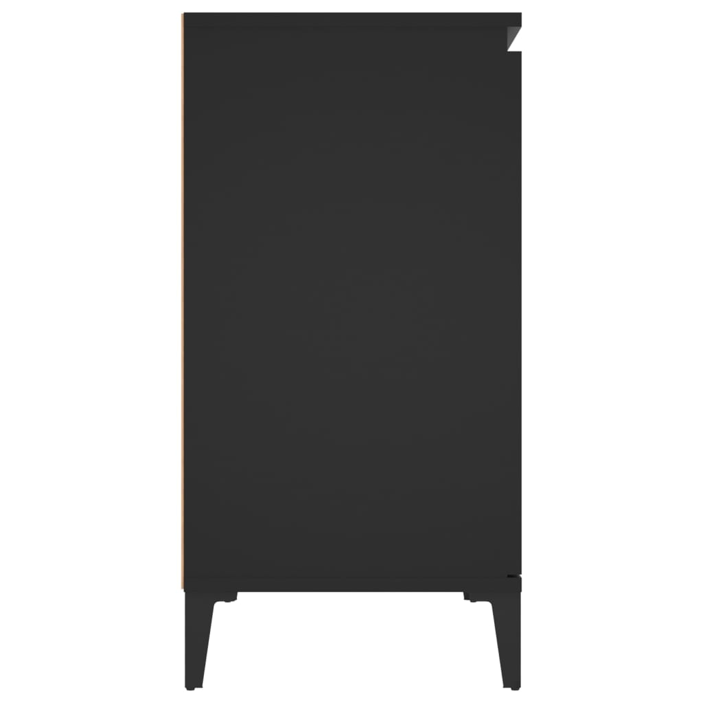 Sideboard Schwarz 104x35x70 cm Holzwerkstoff
