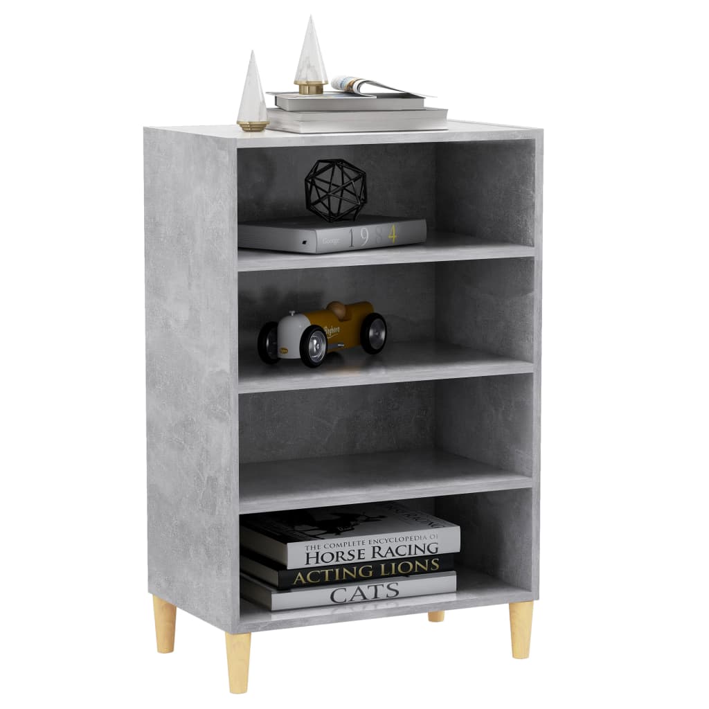 Sideboard Betongrau 57x35x90 cm Holzwerkstoff