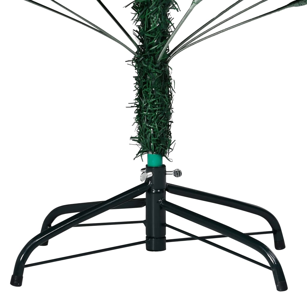 Künstlicher Weihnachtsbaum mit Dicken Zweigen Grün 120 cm PVC