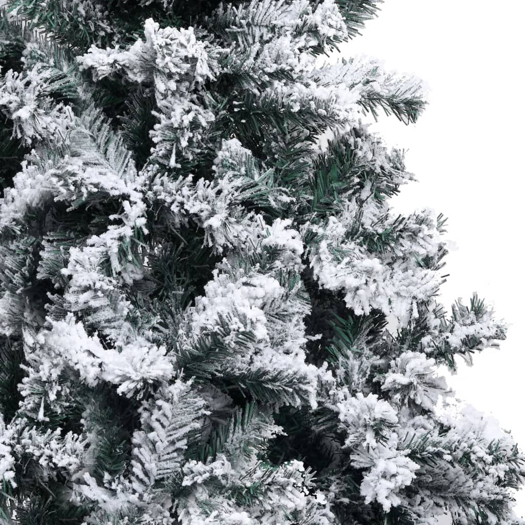 Künstlicher Weihnachtsbaum Beschneit Grün 300 cm PVC